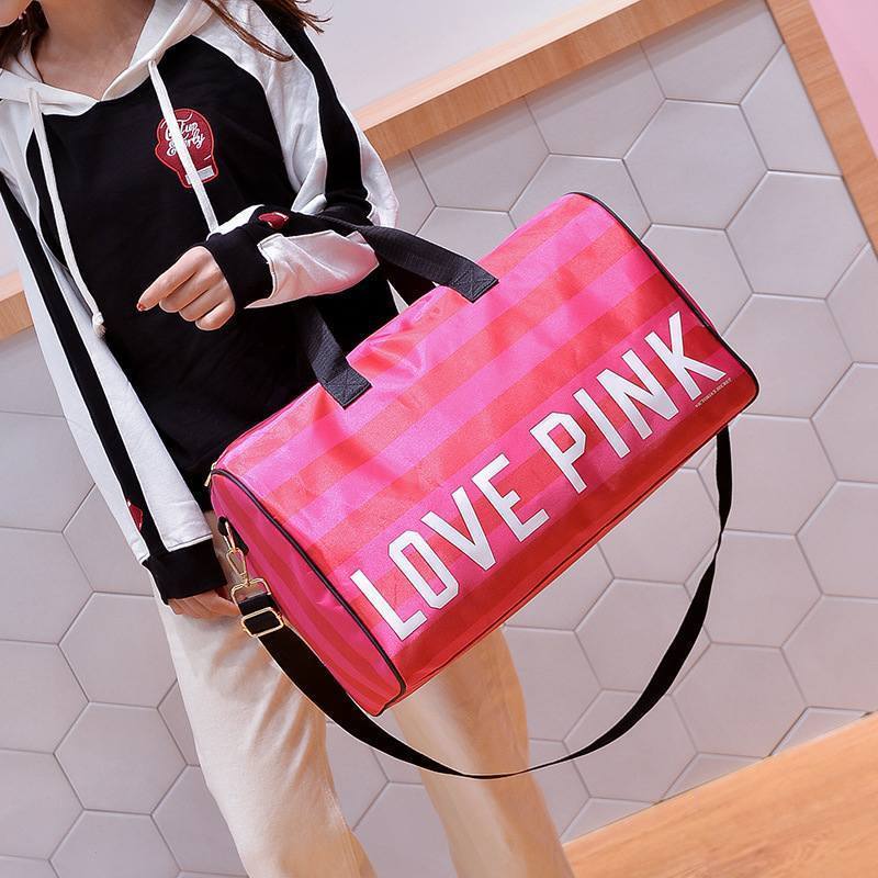 Love Pink Travel Bag