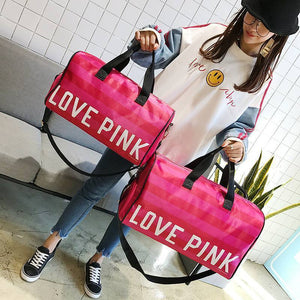 Love Pink Travel Bag