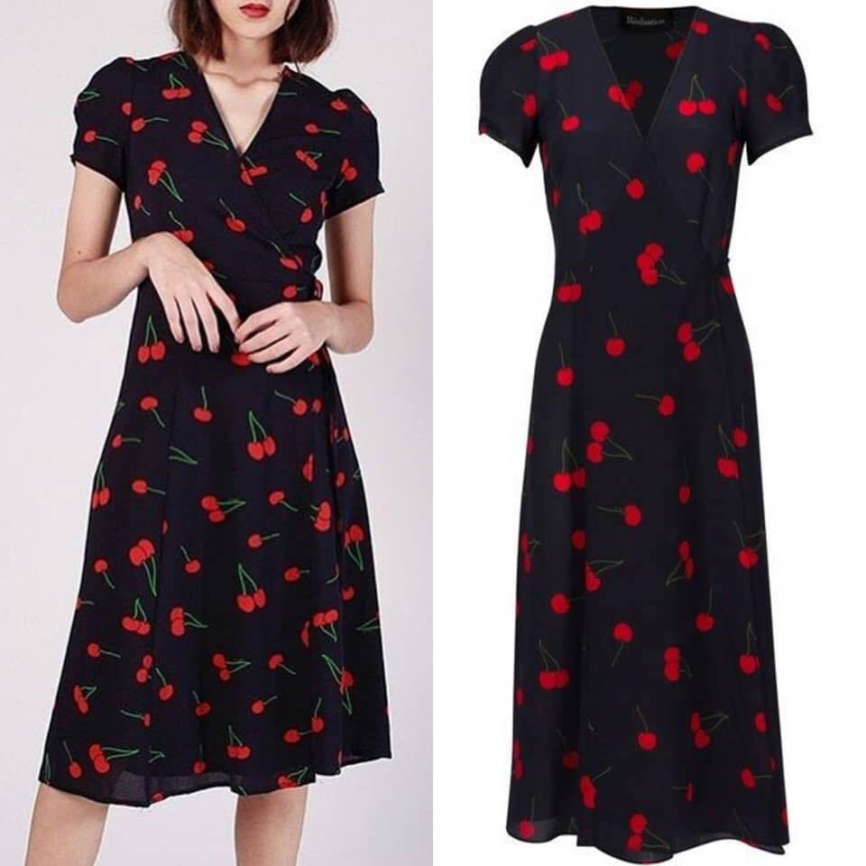 Cherry wrap dress - CATALOG PH