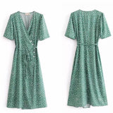 Calista Wrap Dress