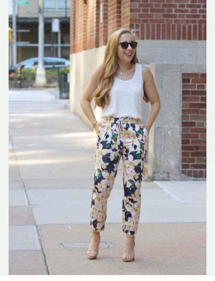 Delia Terno top w/ Floral pants