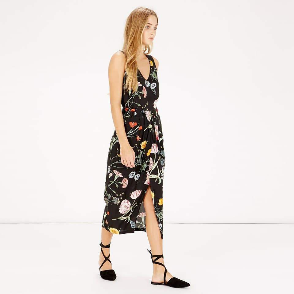 Freya Floral Printed Dress