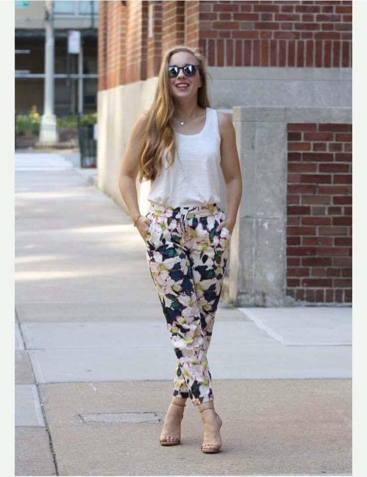 Delia Terno top w/ Floral pants