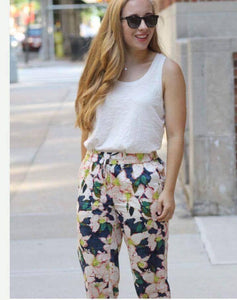 Delia Terno top w/ Floral pants