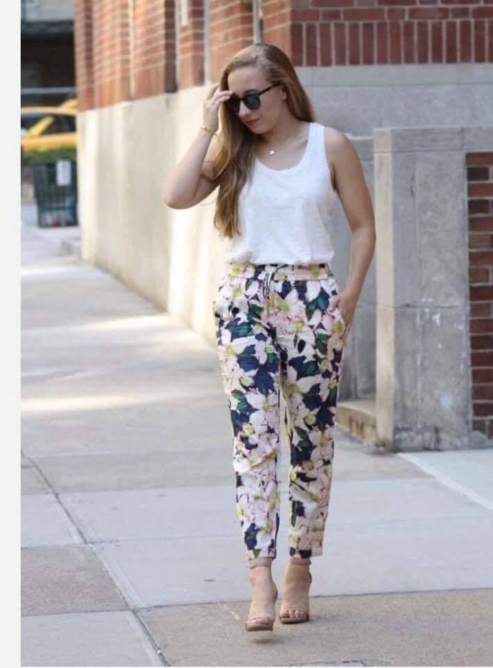 Delia Terno top w/ Floral pants