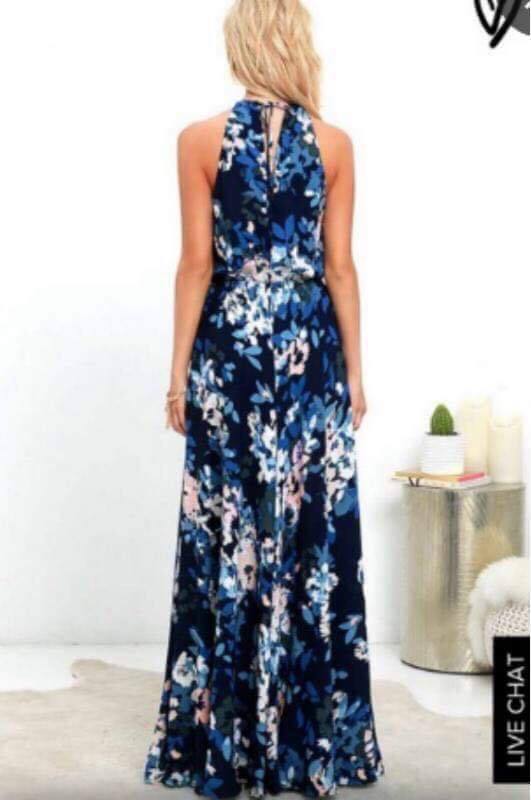 Kyla Floral maxi dress