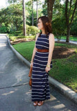 Colette Maxi Dress w/ Belt