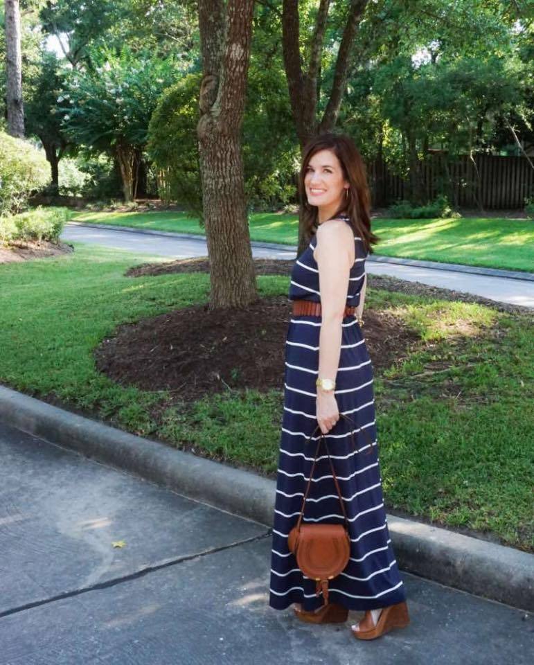 Colette Maxi Dress w/ Belt