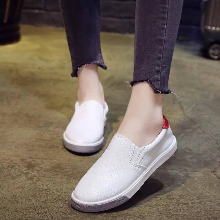 Leighton Korean White Shoes