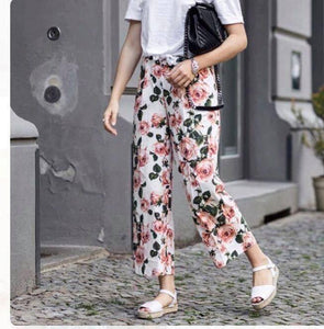 Courtney Terno  (floral pants with shirt)