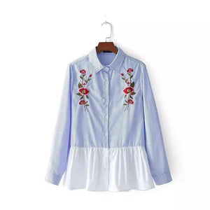 Genevieve Embroidered shirt