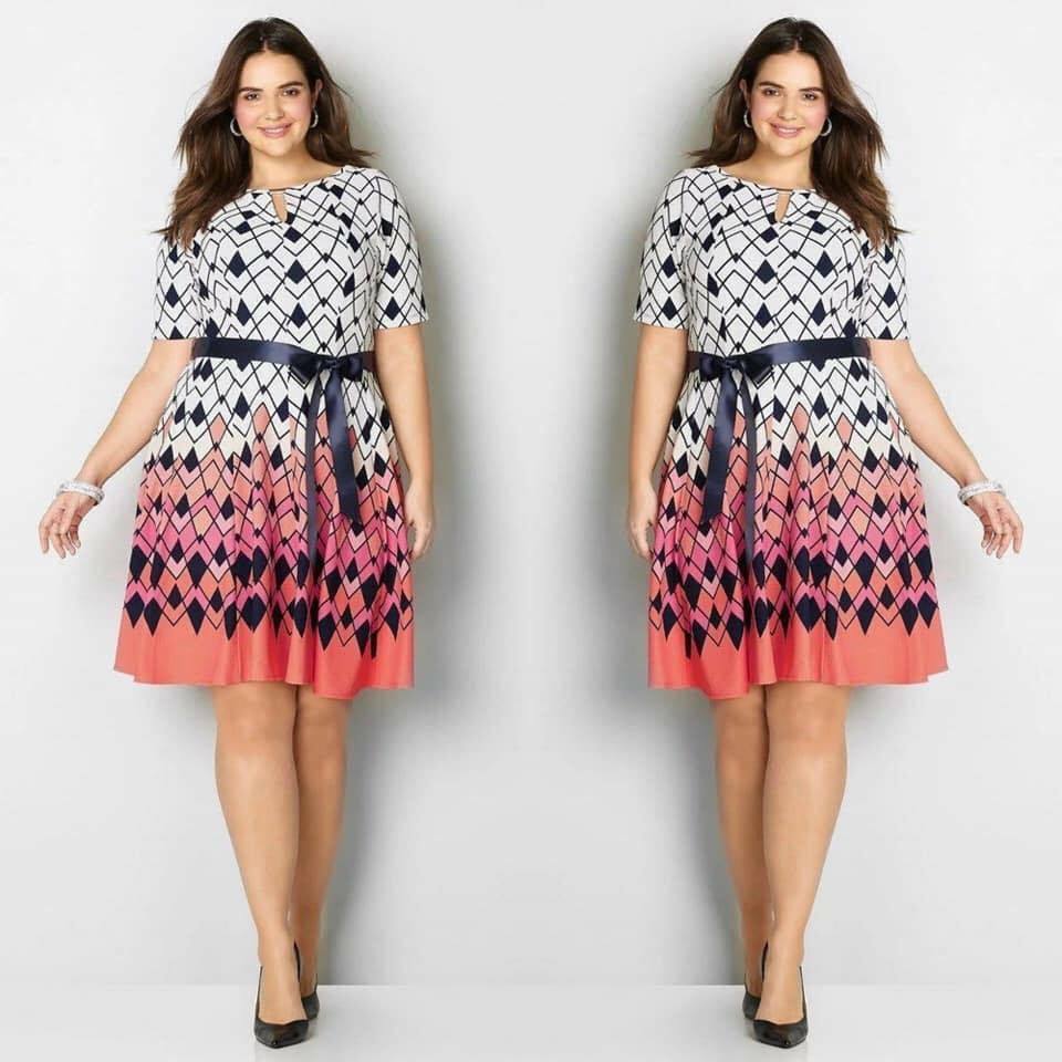 Guada Plus size dress