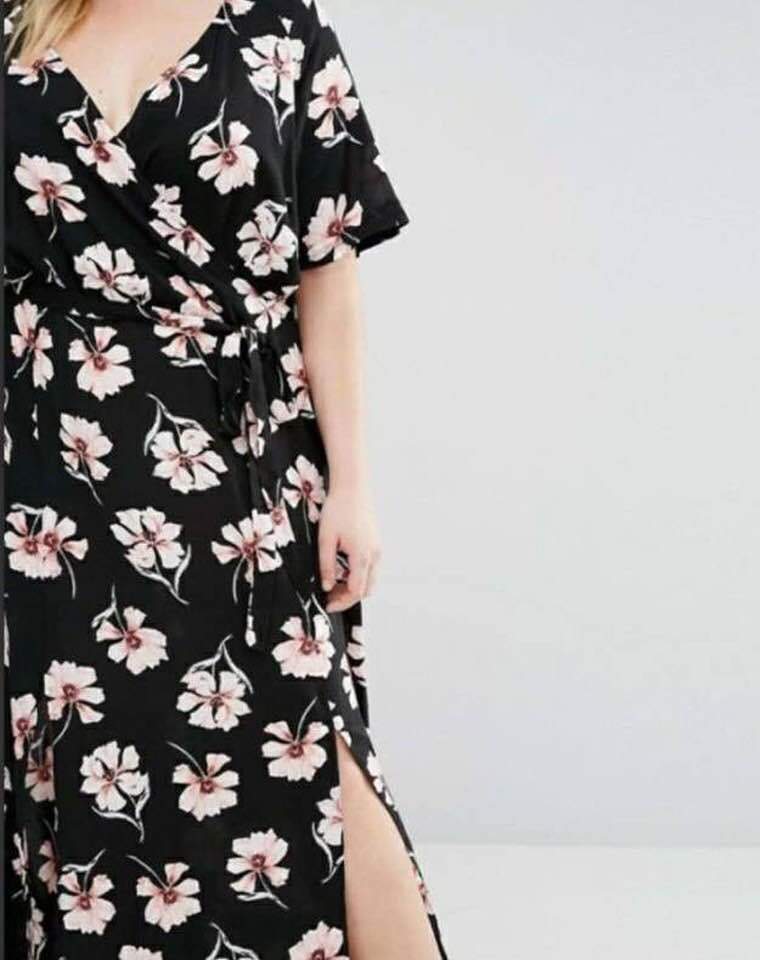 Godiva Plus size maxi dress