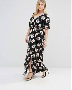 Godiva Plus size maxi dress