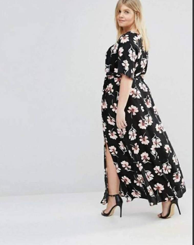 Godiva Plus size maxi dress