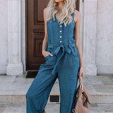 Maya Denim Jumpsuit