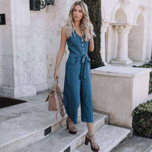 Maya Denim Jumpsuit