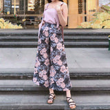 Dilys Top Floral Pants Terno