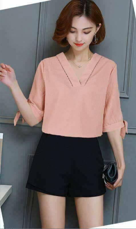 Dove Thick Cotton Blouse