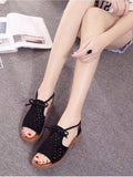 Peep Toe Dainty Sandals