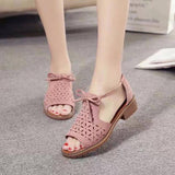 Peep Toe Dainty Sandals