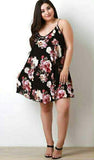 Nyla FLORAL PLUS SIZE DRESS