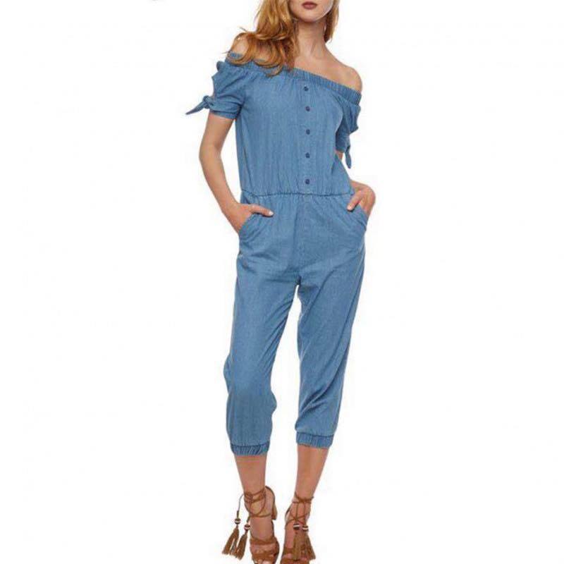 Sarah Denim Jumpsuit