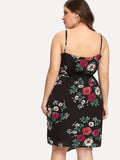 Fancy Overlap plus size dress