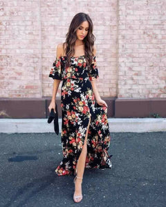 Shiela OS FLORAL MAXI DRESS