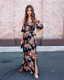 Shiela OS FLORAL MAXI DRESS