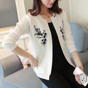 Kimberly Embroidered knitted cardigan