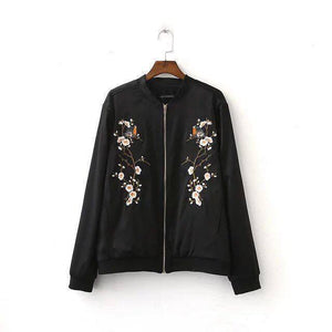 Melody Embroidered black jacket