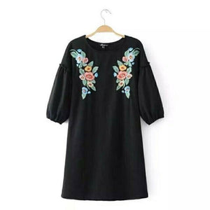 London Embroidered Dress