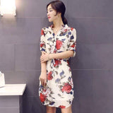 Chanel Us Fashion Floral Dress