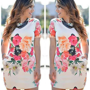 Priscilla Floral Bodycon Dress