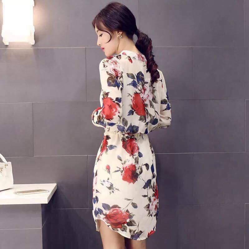 Chanel Us Fashion Floral Dress