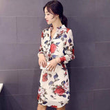 Chanel Us Fashion Floral Dress