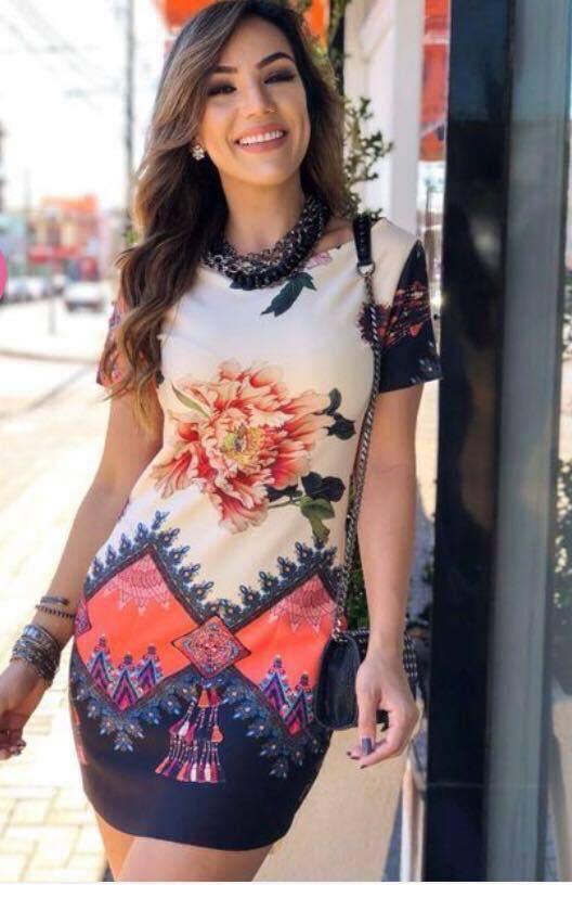 Josie Floral Bodycon Dress