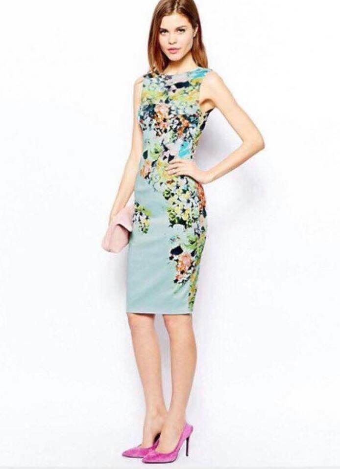 Daniela Floral  Bodycon Dress