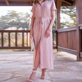 Macy Maxi Shirt Dress