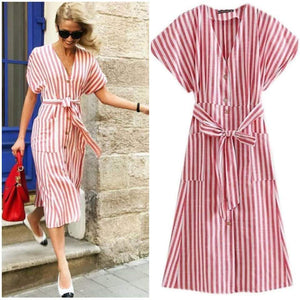 Gerda Stripe dress