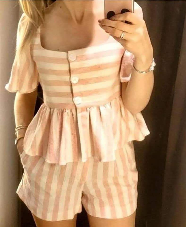 Danita Terno (top 2way to wear & short)