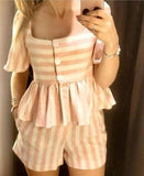 Danita Terno (top 2way to wear & short)