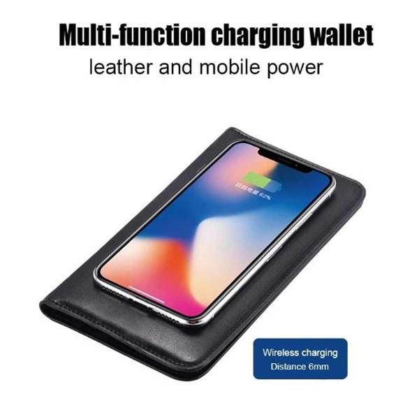 Premium Leather E-Charge Wallet