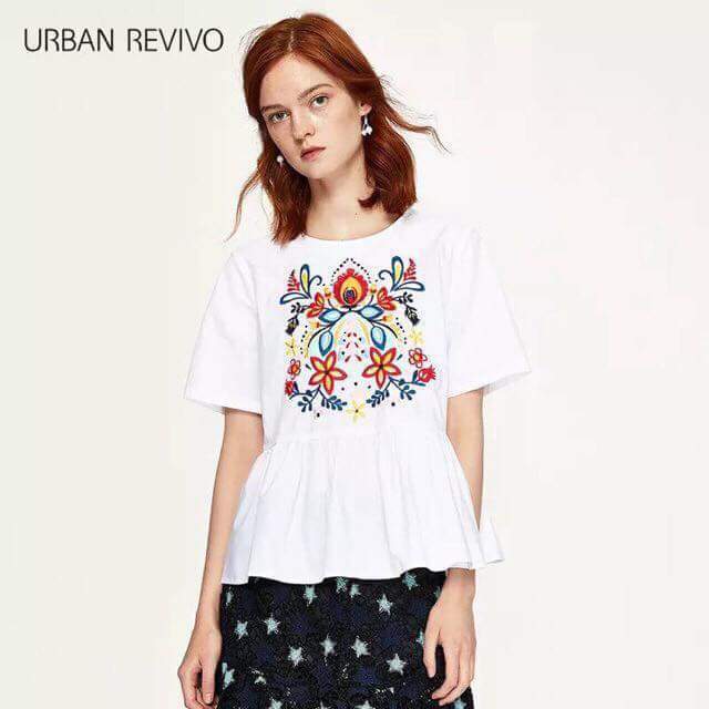 White top with Embroidery - CATALOG PH