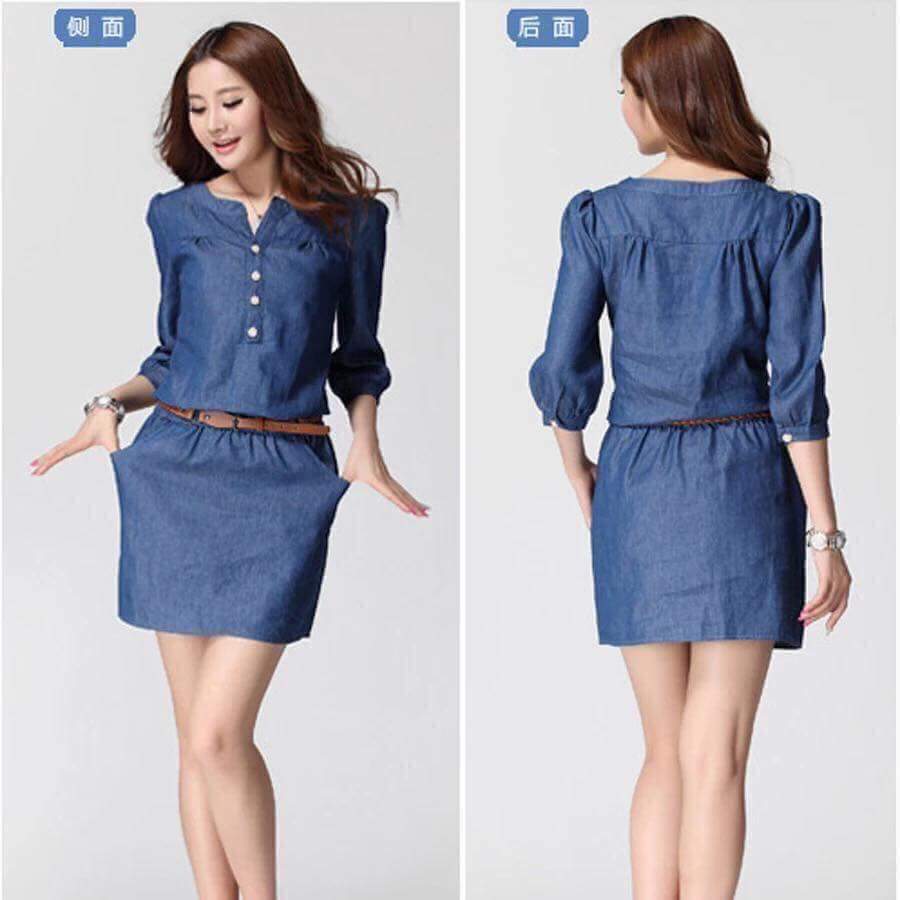 Samantha Denim Dress