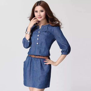 Samantha Denim Dress