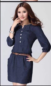 Samantha Denim Dress