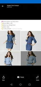 Samantha Denim Dress